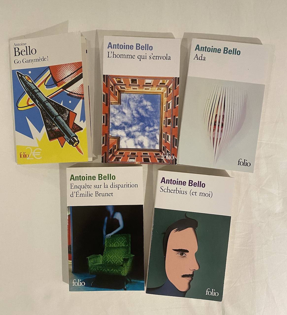 quelques livres d'Antoine Bello !