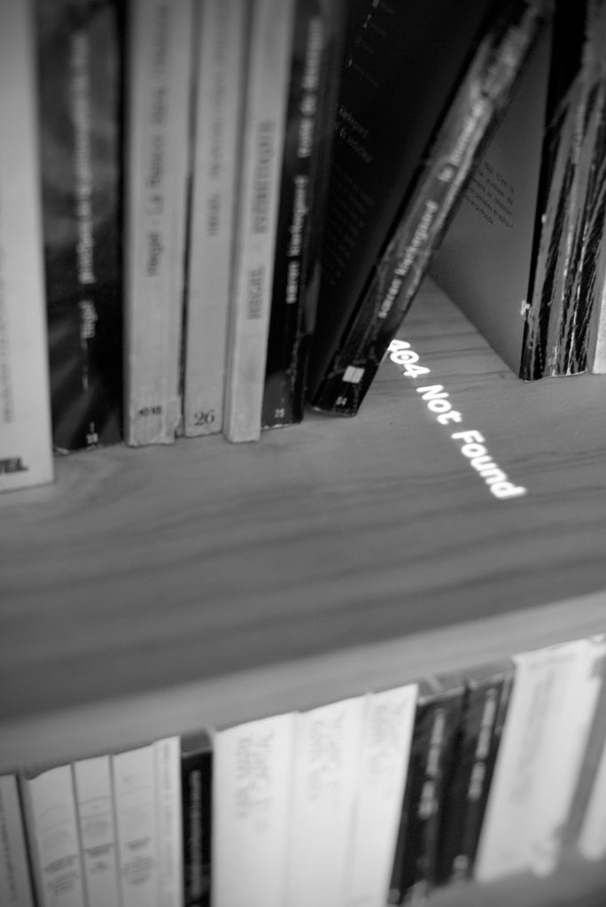 "Not found" par Nicolas Taffin