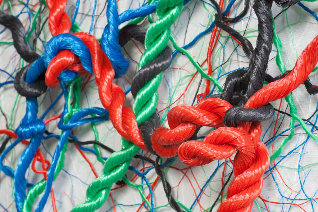 Oeuvre: Creating Connections de Janaina Mello Landini ; Photo de Giuditta Duranti