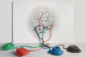 Oeuvre "Creating Connections"de Janaina Mello Landini