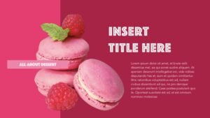 Tout sur le dessert - insérer le titre ici