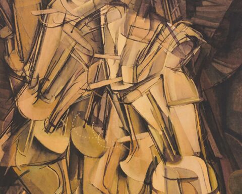 Nu descendant un escalier de Marcel Duchamps