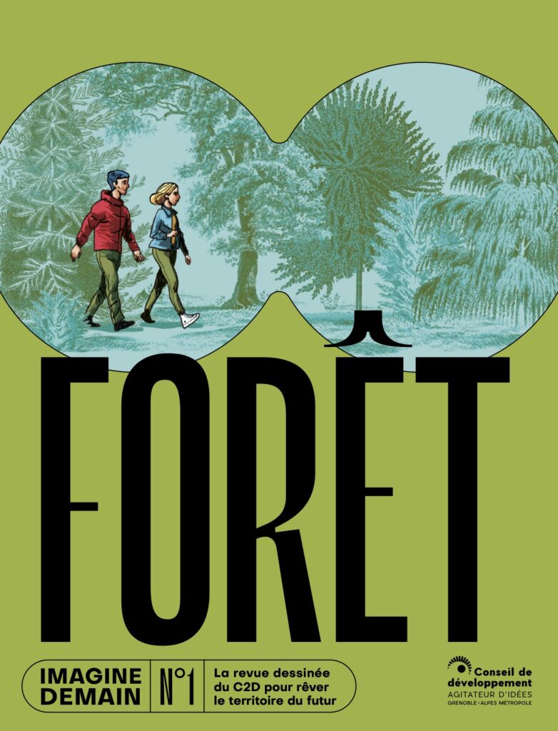 1er tome de la collection Imagine Demain, ce numéro dresse un état des lieux des problématiques rencontrés aujourd’hui par la forêt et la filière bois, avant de proposer une vision prospective autour de 4 axes que sont : Sensibiliser / Collaborer / Soutenir de la filière bois / Corréler l’eau à la question de la forêt.