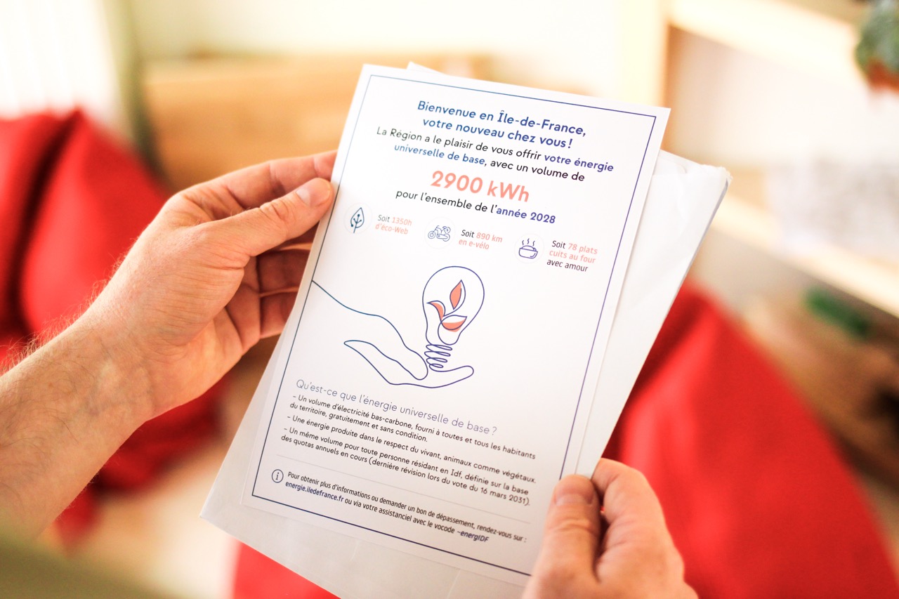 Tract pour une société à 2900 kWh