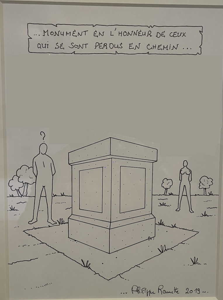 Monument en l'honneur de ceux qui se sont perdus en chemin