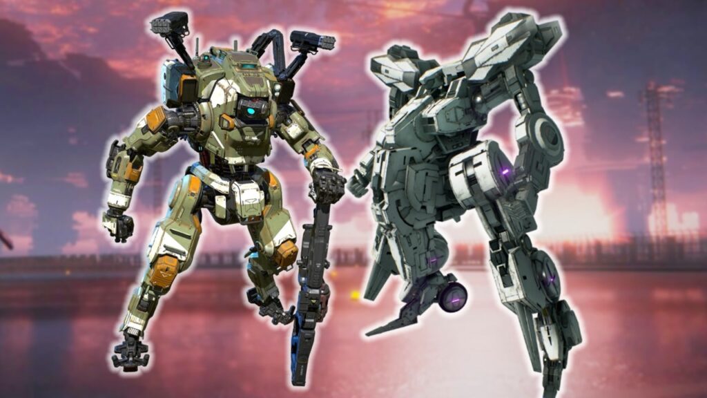 Exemple de mecha de Armored Core 6.