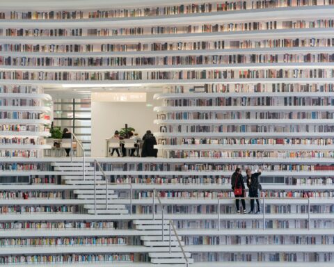 Bibliothèque de Tianjin Binhai