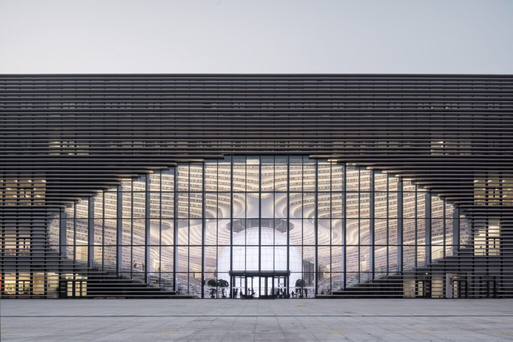 Bibliothèque de Tianjin Binhai