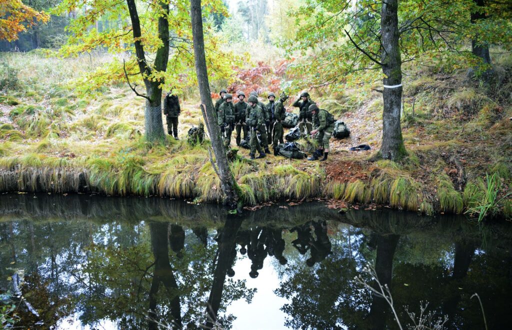 Entraînement en Lituanie