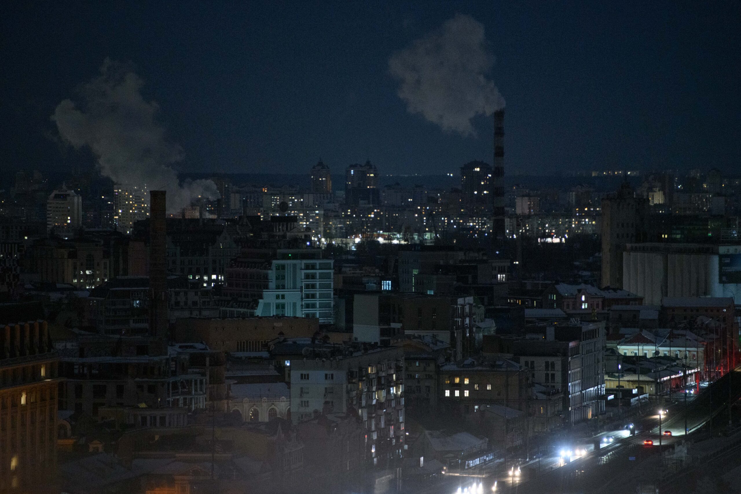 Kyiv pendant un black-out - Crédits : UN Women Europe and Central Asia